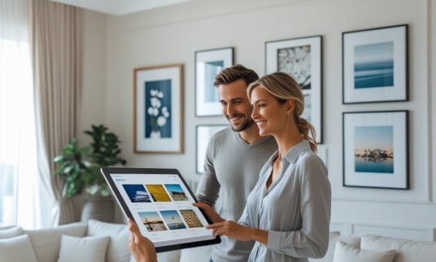 Sådan vælger du de perfekte billeder til væggen online