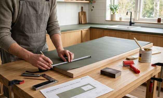 DIY linoleumsbordplade – sådan planlægger du projektet