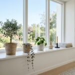 Indretning af vindueskarmen ideer til planter pynt og luft omkring tingene