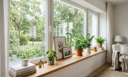 Lang vindueskarm – inspiration til at udnytte hele fladen