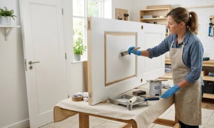 Maling af indvendige døre – forberedelse, maling og et pænt resultat