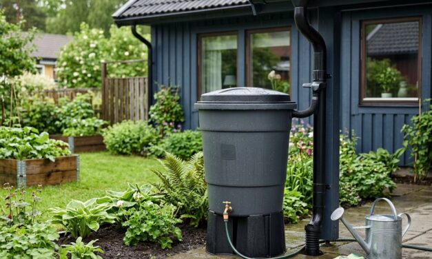 Regnvandstønde på 300 liter – hvornår er størrelsen passende?