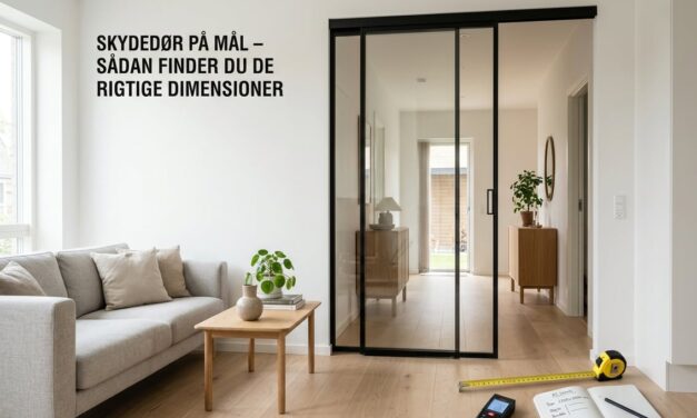 Skydedør på mål – sådan finder du de rigtige dimensioner